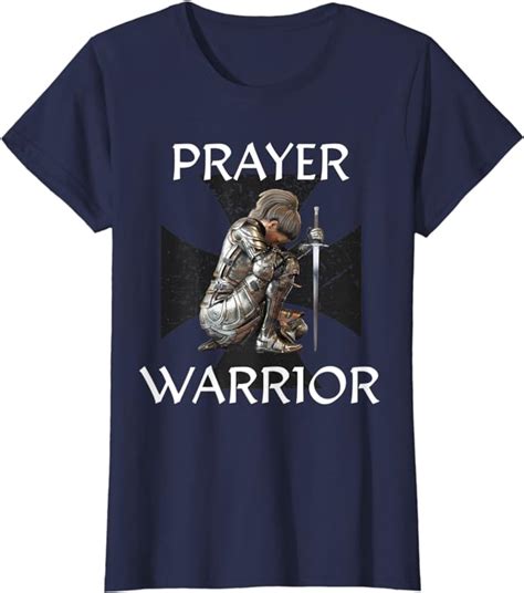 Christian Bible Verse Religious Ts Women Prayer Warrior