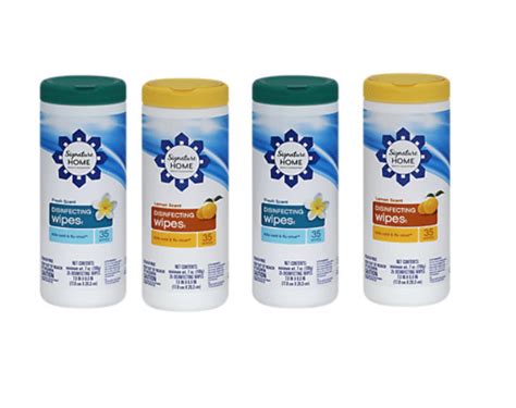 Signature Home Disinfecting Wipes Just 99 Each At Safeway Save 68