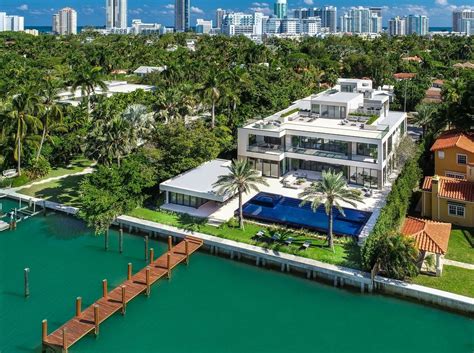 Ultra Luxe 32 Million Mega Mansion On Miami Beach Posted By Miami Dwell