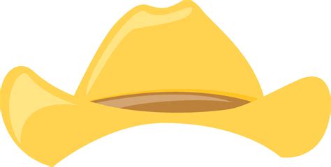 Cowboy Hat Clipart Yellow Hat Costume Hat Transparent Clip Art Images