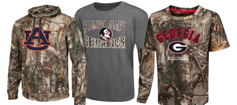 Colosseum College Team Clothing Realtree Collection Realtree B2b