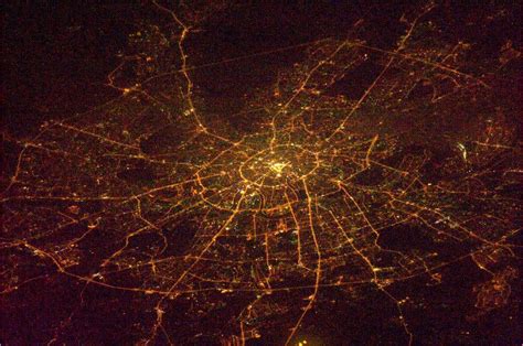 Visible Suns Cities From Space Moscow Russia