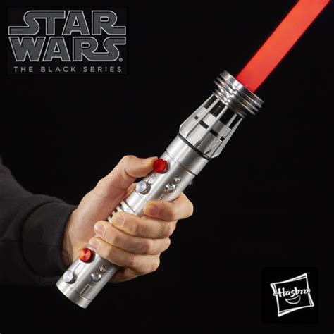 Star Wars Sabre Laser Dark Maul Fx Hasbro The Black Series