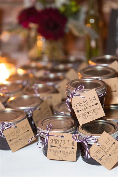Guest books have always provided guests with something to do in the quiet moments between your wedding breakfast and party. 'Spread the Love' Jam Wedding Favors