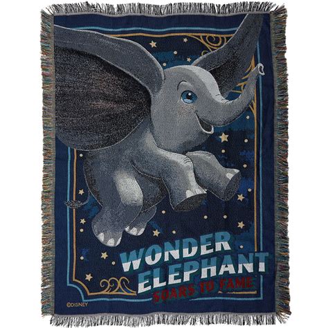 Disney Dumbo Tapestry Throw Blanket