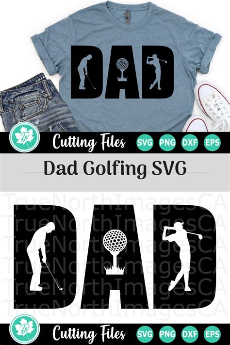 Dad Golf A Fathers Day Svg Cut File 261229 Cut Files Design