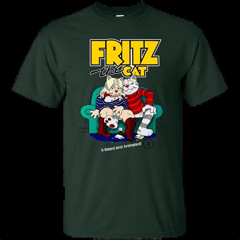 Fritz The Cat Retro Audlt Cartoon Robert Crumb Movie G200 Gildan