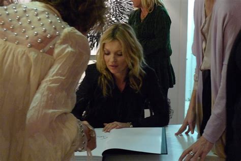 Kate Moss Book Signing At Colette Paris Agent Luxe Blog