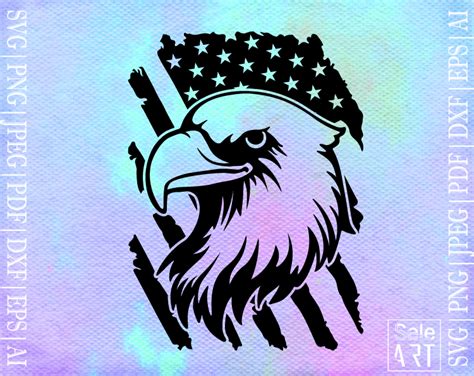 Free American Flag Eagle Svg File Free Svg With Seleart In American Flag Eagle