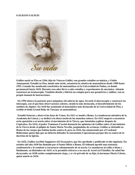 Galileo Galilei