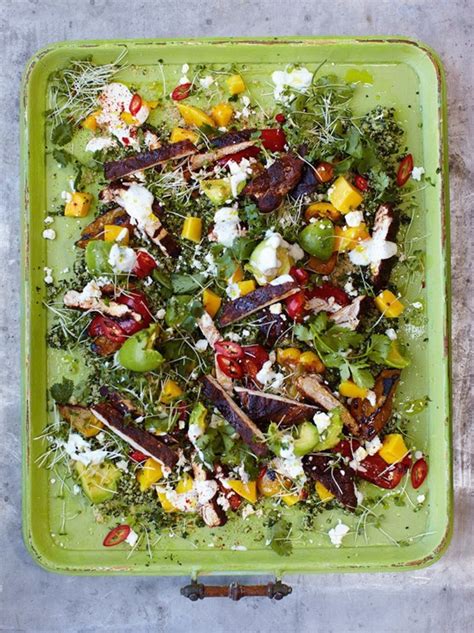 On the menu is smoked salmon, yorkshire pudding, beets and asparagus, plus gorgeous greek chicken, sweet pepper and pea couscous with tzatziki. Jamie's 15 Minute Meals: Delicious, Nutritious, Super-Fast ...