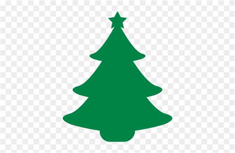 Árbol De Navidad Plana Verde Transparent Png Christmas Tree
