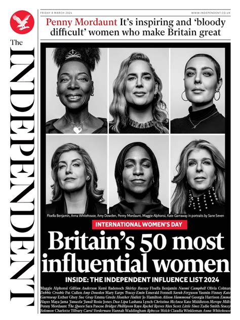 Independent Front Page 8th Of March 2024 Tomorrow S Papers Today