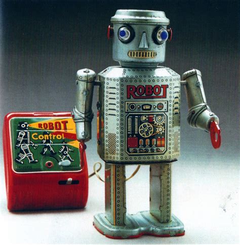 A Cool Looking Toy Robot Vintage Robots Tin Toys Vintage Toys