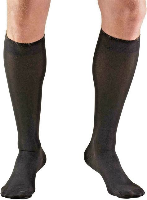 Truform 8865bl L 20 30 Mm Hg Compression Stockings Knee High Black