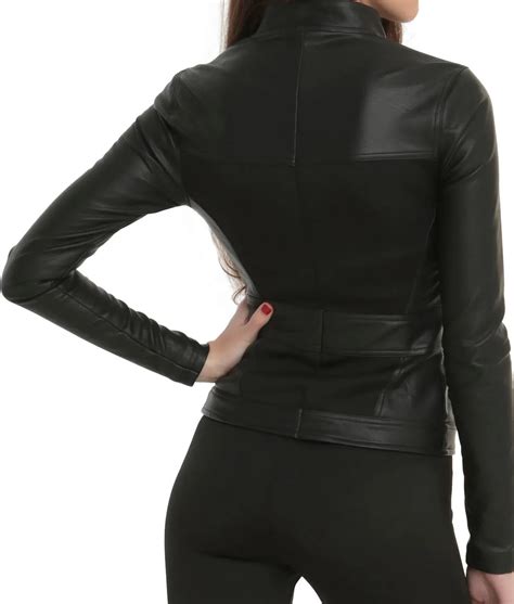 Avengers Black Widow Leather Jacket By Scarlett Johansson Jackets Creator