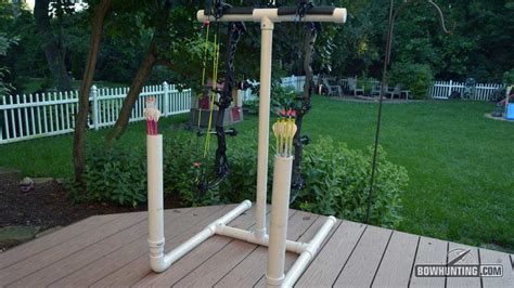 How To Build A Pvc Bow And Arrow Stand