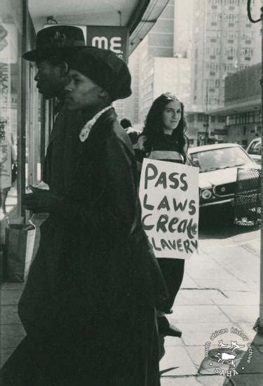 Saha South African History Archive Demonstration Against The Pass Laws