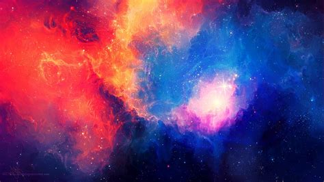 Universe Space Galaxy Stars Tylercreatesworlds Nebula Space Art