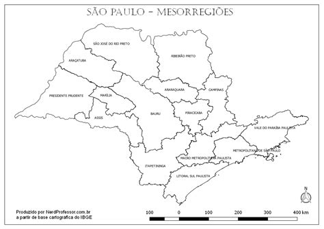 Mapas de São Paulo NerdProfessor