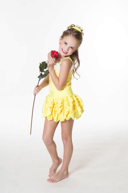 Belle Inspired Fairytale Series Dancewear Set