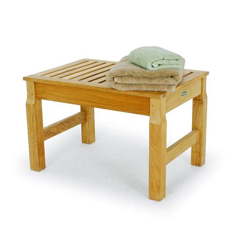 Waterproof Shower Stool Seat Westminster Teak Outdoor Furniture