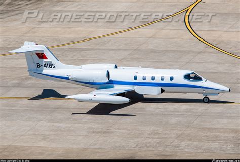 B 4185 Planaf China Naval Air Force Learjet 35a Photo By Ma Bo Ming