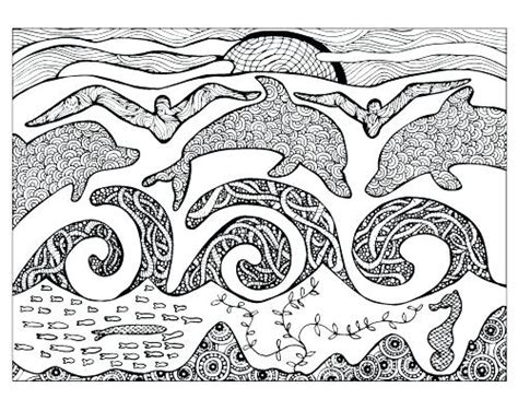 Well, if you can't get to the beach, you can get your crayons and color the beach! Beach Coloring Pages For Adults at GetColorings.com | Free ...