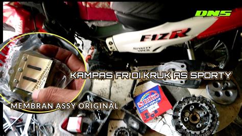 Ganti Membran Assy Kampas Kopling Fr F Zr Le Marlboro Youtube