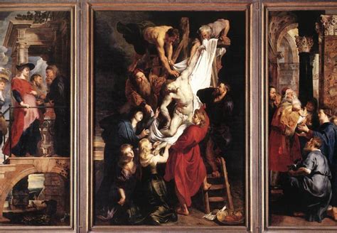 ‘the Descent From The Cross By Peter Paul Rubens 1612 1614
