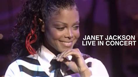 Janet Jackson The Velvet Rope Tour Live In Concert Youtube Music