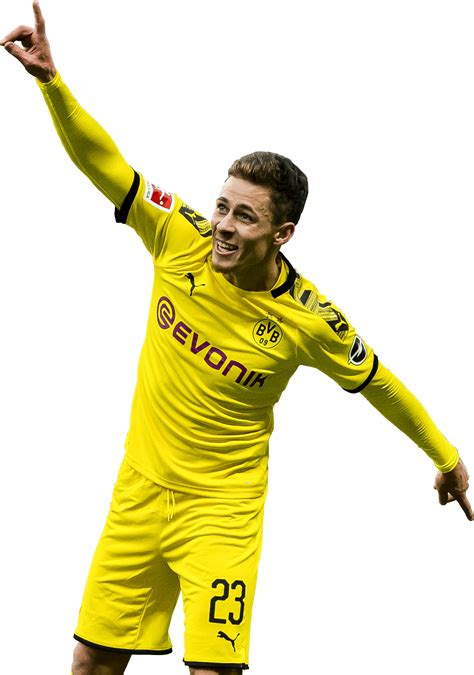 Thorgan Hazard Borussia Mönchengladbach football render - FootyRenders