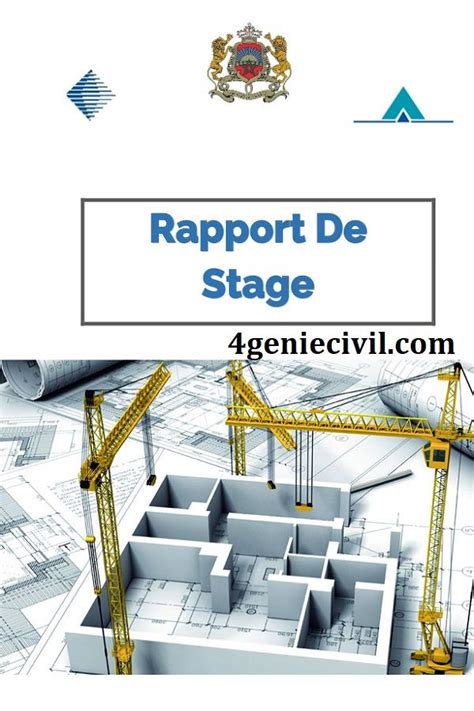Rapport de stage exemple word bâtiment et génie civil Génie civil Stage architecture
