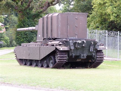 Fv4005 Centurion Tank Destroyer 07sp24 Spud At Bovington Flickr