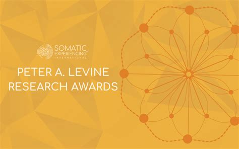 2022 Peter Levine Somatic Experiencing® Research Award Winners