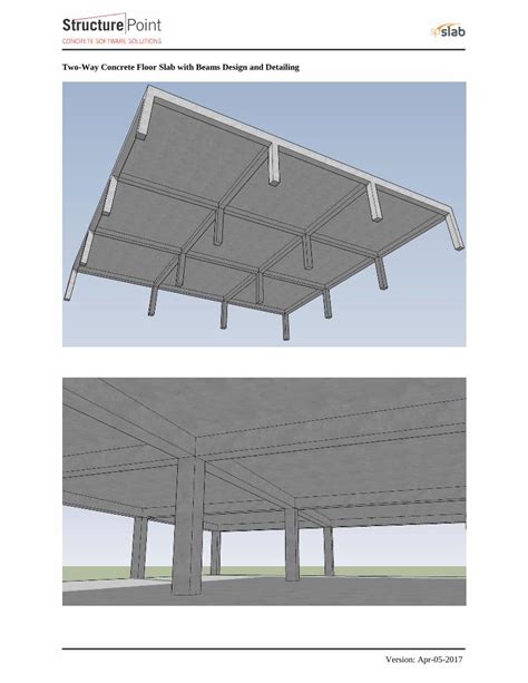 Pdf Two Way Concrete Slab With Beams Spanning Between · Notes On