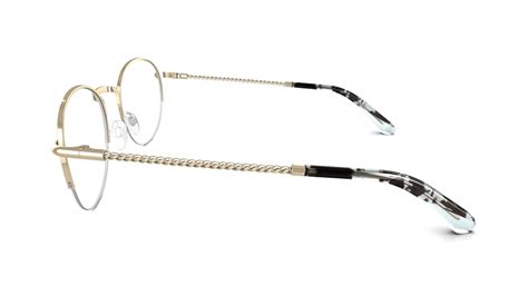 Specsavers Womens Glasses Callie Gold Round Metal Stainless Steel
