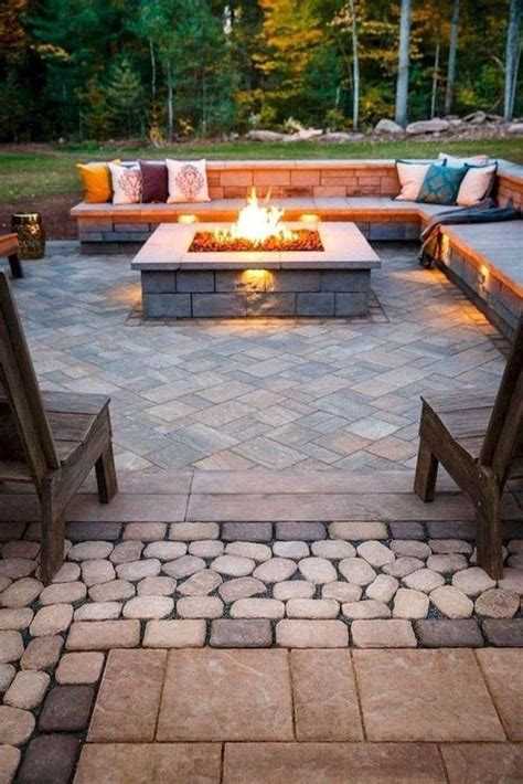 49 Luxury Outdoor Fire Pits Design Ideas For Backyard To Have