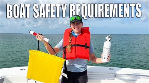 Boat Safety Checklist Uscg Requirements For Boats Under 40 Ft Youtube