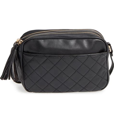 Emperia Quilted Camera Faux Leather Crossbody Bag Nordstrom