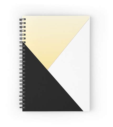 Add pizzazz and style to boring notebooks with these five beautiful diy notebook embellishment ideas! '"geometric art 169"' Spiral Notebook by BillOwenArt | Diy notebook cover for school, Cute ...
