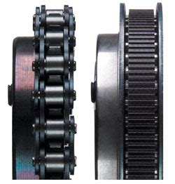 It is quieter, there is less maintenance required and it gives a smoother ride. Selecting the right drive system