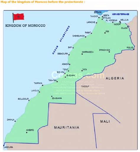 3 Moroccan Maps Always Show Western Sahara Including Moroccos