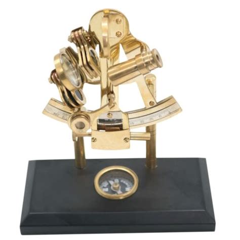 marine sextant nautical ship solid brass astrolabe celestial working instrument ebay