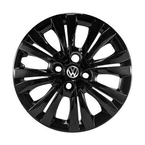 Calota Aro Vw Gol G Modelo Preta Brilhante No Shoptime