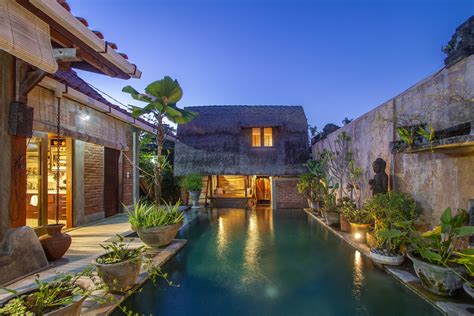 Bali Home Balinese House Indonesia Style Tropical Garden Bali Swimming Pool Lumbung