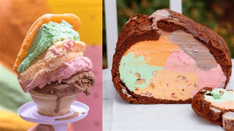 Original Rainbow Cone Ice Cream Cake Roll By The Original Rainbow Cone Goldbelly Lupon Gov Ph