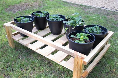 How To Build A Container Garden Stand Stacies Spaces