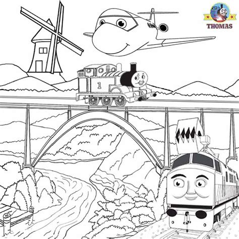 Thomas Coloring Pictures Pages To Print And Color Kids Activities