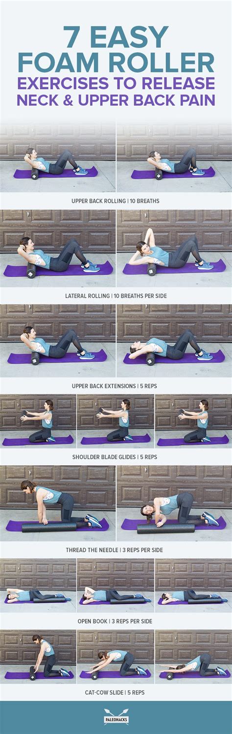 7 Easy Foam Roller Exercises To Release Neck And Upper Back Pain